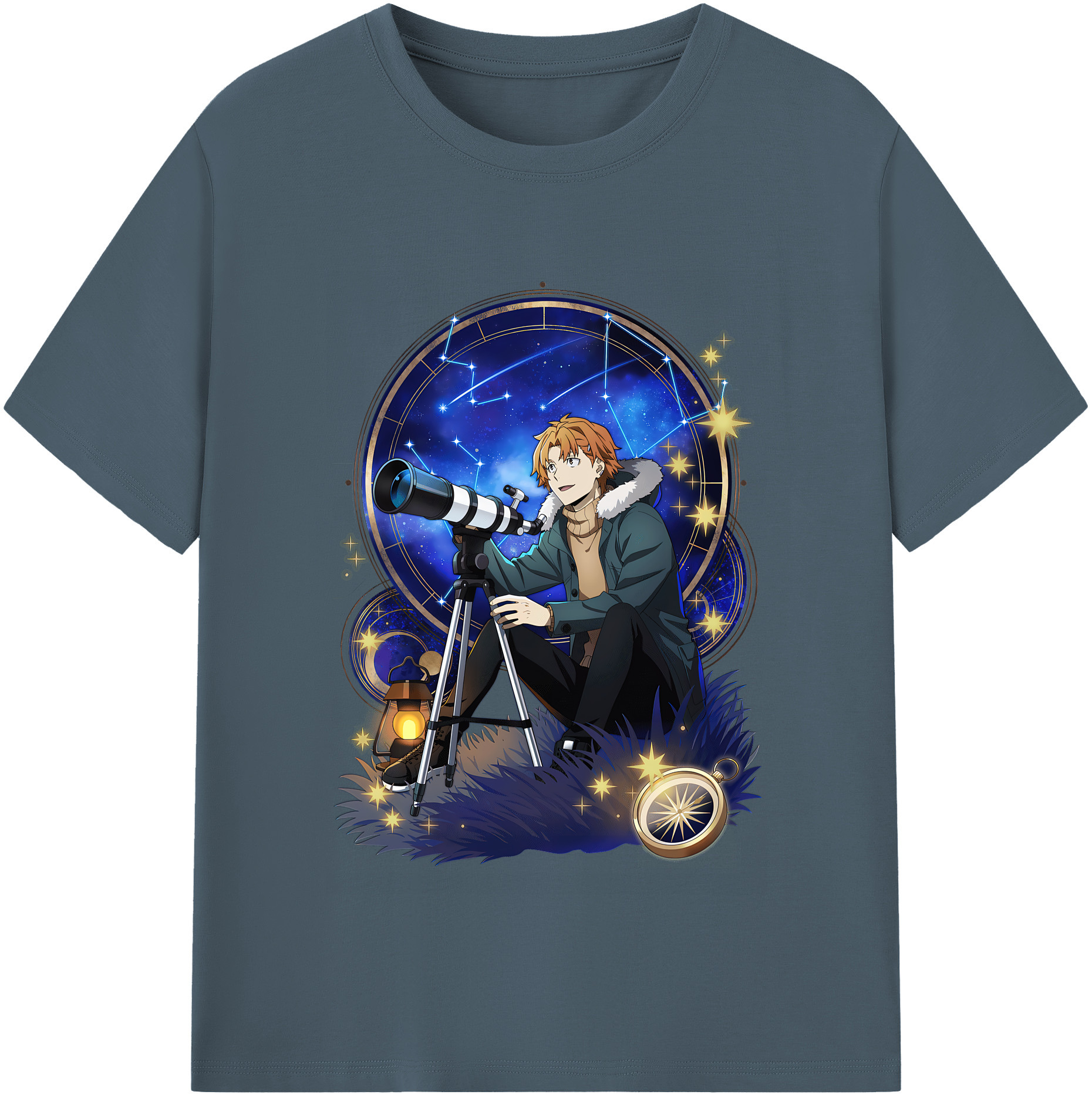 （画像用） 文豪ストレイドッグス Bungo Stray Dogs 綿100％半袖Tシャツ（フロントプリント）